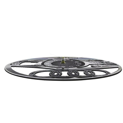 Horloge Murale Design Audi R8 Métal - vue arrière - Becquet Voiture