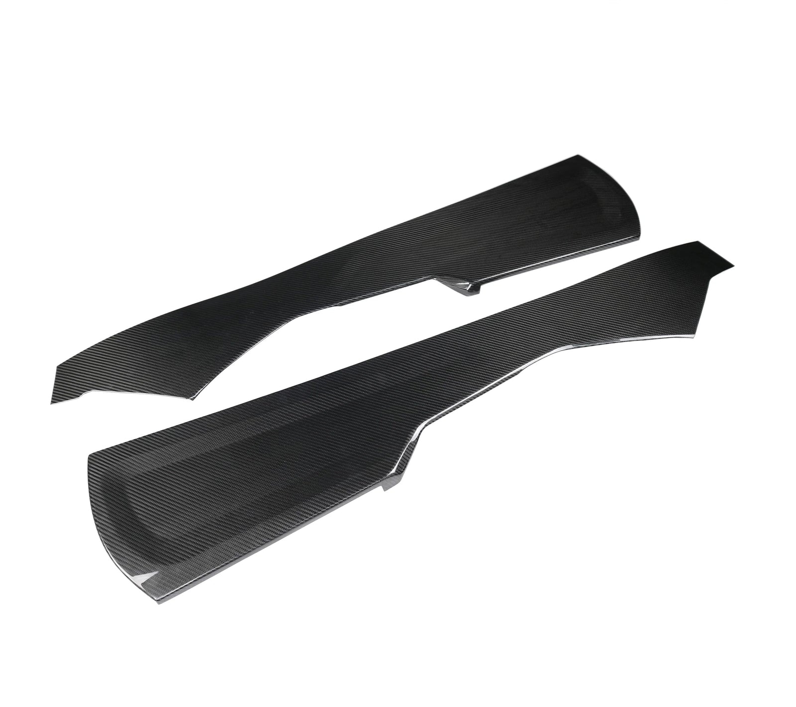 Housse Console Centrale Fibre Carbone BMW G80 G82 G87 - vue de face - Becquet Voiture