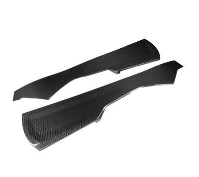 Housse Console Centrale Fibre Carbone BMW G80 G82 G87 - vue de face - Becquet Voiture