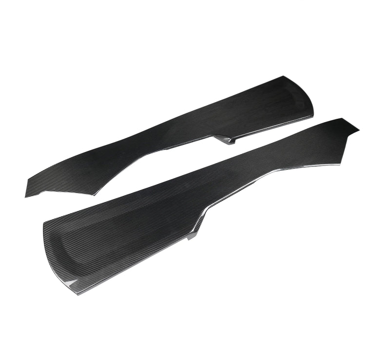 Housse Console Centrale Fibre Carbone BMW G80 G82 G87 - vue de face - Becquet Voiture