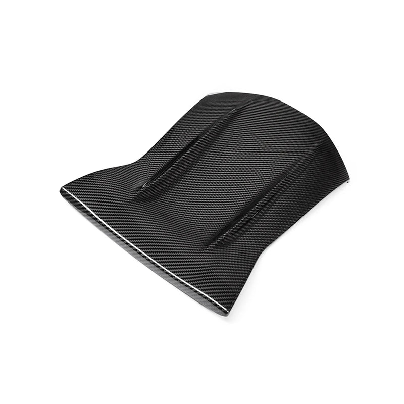 Housse de Dossier de Siege Carbone Mercedes Classe C C63 AMG 2014-2019 - vue de profil - Becquet Voiture