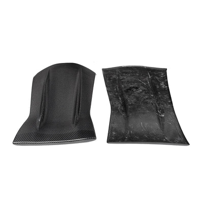 Housse de Dossier de Siege Carbone Mercedes Classe C C63 AMG 2014-2019 - vue de trois-quarts - Becquet Voiture