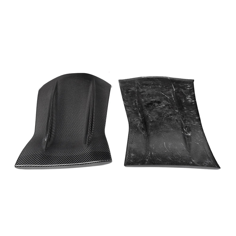 Housse de Dossier de Siege Carbone Mercedes Classe C C63 AMG 2014-2019 - vue de trois-quarts - Becquet Voiture