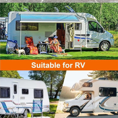 Housse de Protection Camping-Car Anti-UV Coupe-Vent - installé sur véhicule - Becquet Voiture