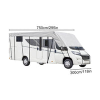 Housse de Protection Camping-Car Anti-UV Coupe-Vent - packshot studio - Becquet Voiture