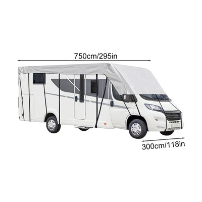 Housse de Protection Camping-Car Anti-UV Coupe-Vent - packshot studio - Becquet Voiture
