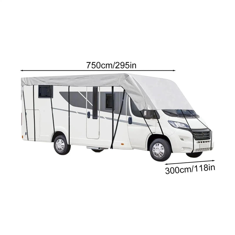 Housse de Protection Camping-Car Anti-UV Coupe-Vent - packshot studio - Becquet Voiture