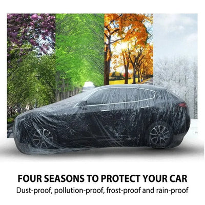 Housse de Protection Jetable Universelle Voiture - vue de profil - Becquet Voiture