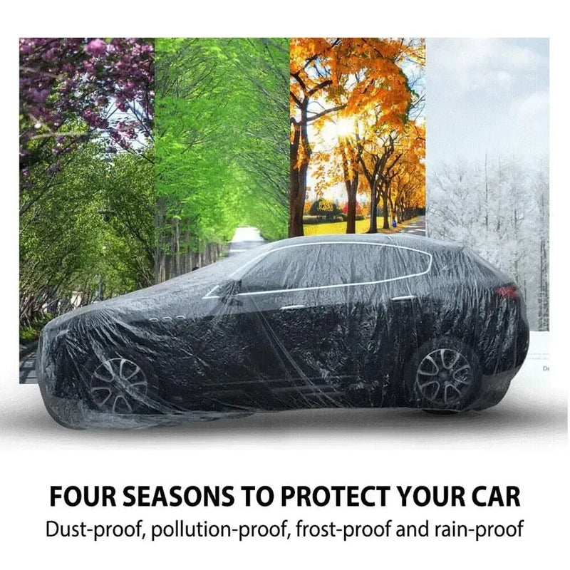 Housse de Protection Jetable Universelle Voiture - vue de profil - Becquet Voiture