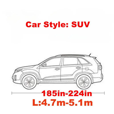 Housse de Protection Voiture Extensible Universelle - détail du montage - Becquet Voiture