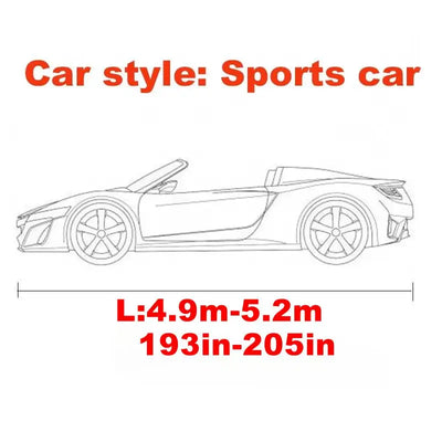 Housse de Protection Voiture Extensible Universelle - en situation - Becquet Voiture