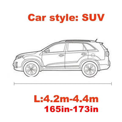 Housse de Protection Voiture Extensible Universelle - packshot studio 2 - Becquet Voiture