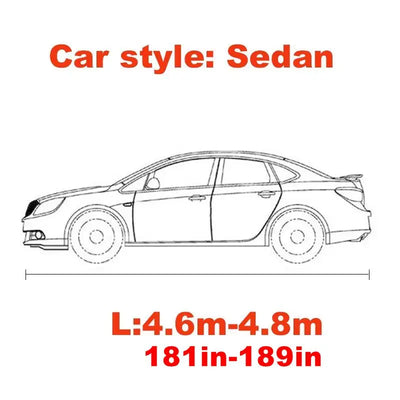 Housse de Protection Voiture Extensible Universelle - vue de profil 2 - Becquet Voiture