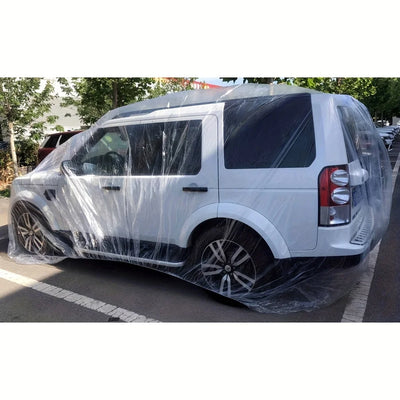 Housse de Protection Voiture Transparente Imperméable Universelle - packshot studio - Becquet Voiture