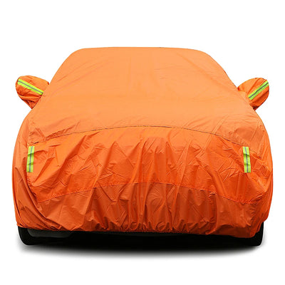 Housse de Protection Voiture Universelle Étanche Berline SUV - vue de face - Becquet Voiture