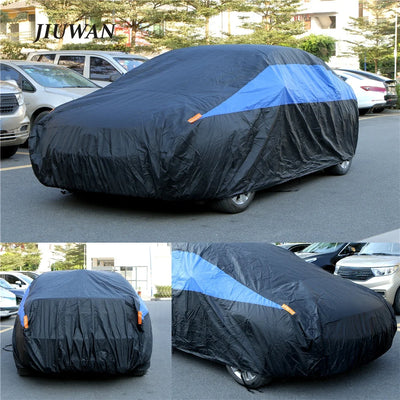 Housse de Protection Voiture Universelle Imperméable - vue arrière - Becquet Voiture