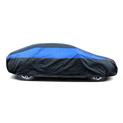 Housse de Protection Voiture Universelle Imperméable - vue de trois-quarts - Becquet Voiture