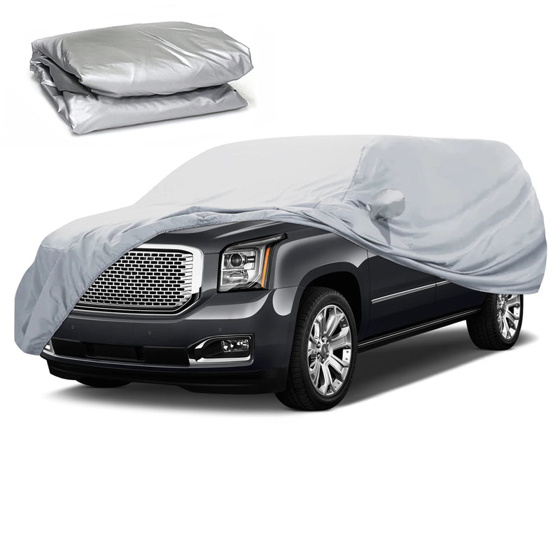 Housse de Protection Voiture Universelle SUV Berline Étanche Anti-UV - vue arrière - Becquet Voiture
