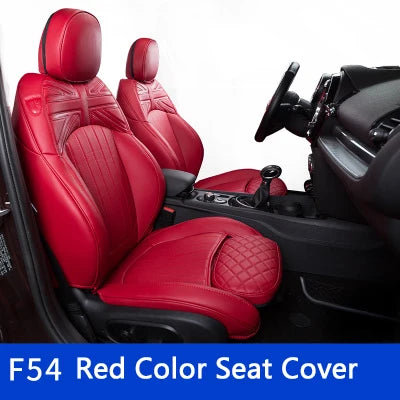 Housse de Siege Arriere Mini Cooper F54 F55 F56 F60 R60 - détail du montage - Becquet Voiture