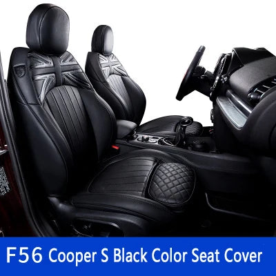 Housse de Siege Arriere Mini Cooper F54 F55 F56 F60 R60 - vue de face 2 - Becquet Voiture