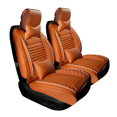 Housse de Siège Auto Cuir Universelle 5 Places - vue rapprochée - Becquet Voiture