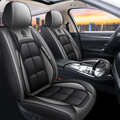 Housse de Siège Auto Cuir Universelle Toutes Saisons - packshot studio - Becquet Voiture