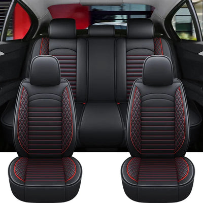 Housse de Siège BMW Série 1 E81 E82 F20 F21 F40 Cuir PU - vue arrière - Becquet Voiture