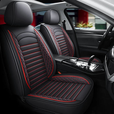 Housse de Siège BMW Série 1 E81 E82 F20 F21 F40 Cuir PU - vue de face 2 - Becquet Voiture