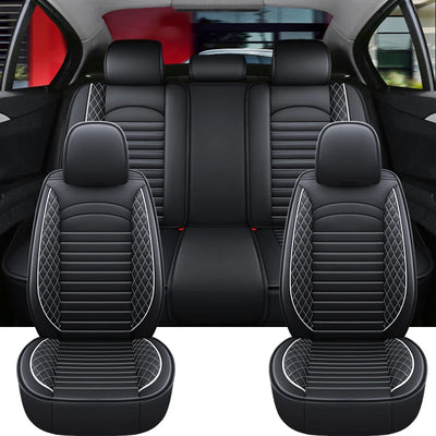 Housse de Siège BMW Série 1 E81 E82 F20 F21 F40 Cuir PU - vue de profil - Becquet Voiture