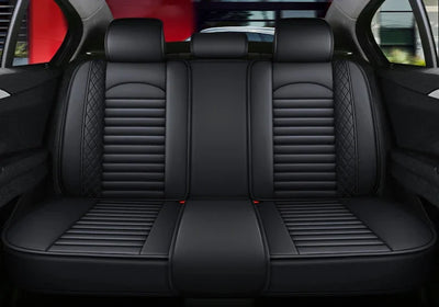 Housse de Siège BMW Série 1 E81 E82 F20 F21 F40 Cuir PU - vue rapprochée - Becquet Voiture