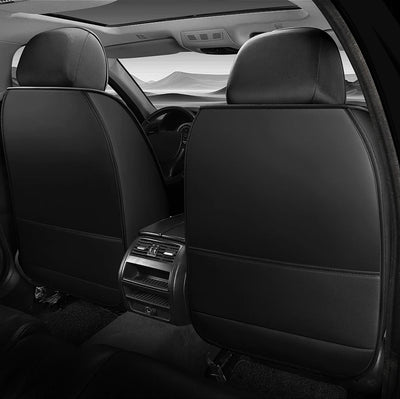 Housse de Siège BMW Série 1 E81 E87 F20 Cuir PU - vue arrière 2 - Becquet Voiture