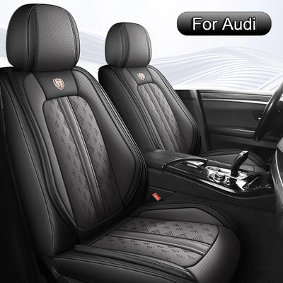 Housse de Siege Cuir Audi A1 A3 A4 A6 Q3 Q5 e-tron - packshot studio - Becquet Voiture