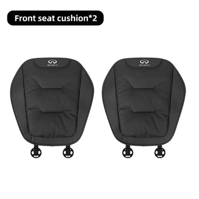 Housse de Siège Cuir Infiniti Q50 Q60 Q70 QX70 QX80 - détail du montage - Becquet Voiture