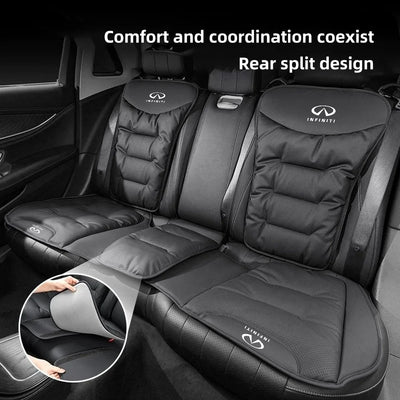 Housse de Siège Cuir Infiniti Q50 Q60 Q70 QX70 QX80 - vue de trois-quarts - Becquet Voiture