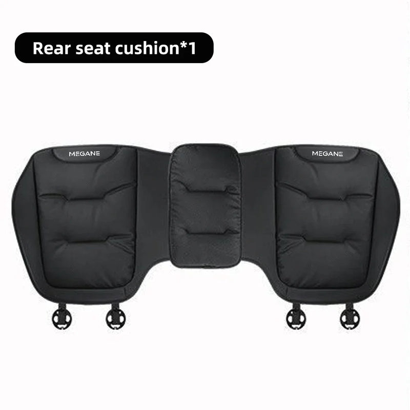 Housse de Siege Cuir Renault Megane MK1 MK2 MK3 MK4 - vue de face 2 - Becquet Voiture