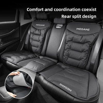 Housse de Siege Cuir Renault Megane MK1 MK2 MK3 MK4 - vue de trois-quarts - Becquet Voiture