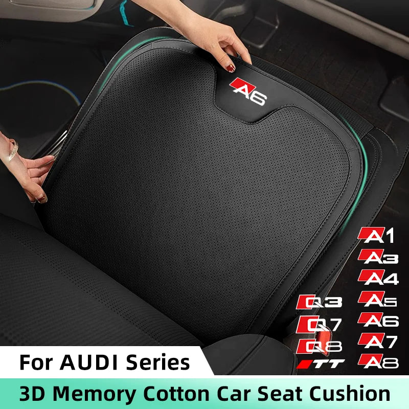 Housse de Siège Cuir Respirant Audi A1 A3 A4 Q3 Q7 - vue de face - Becquet Voiture
