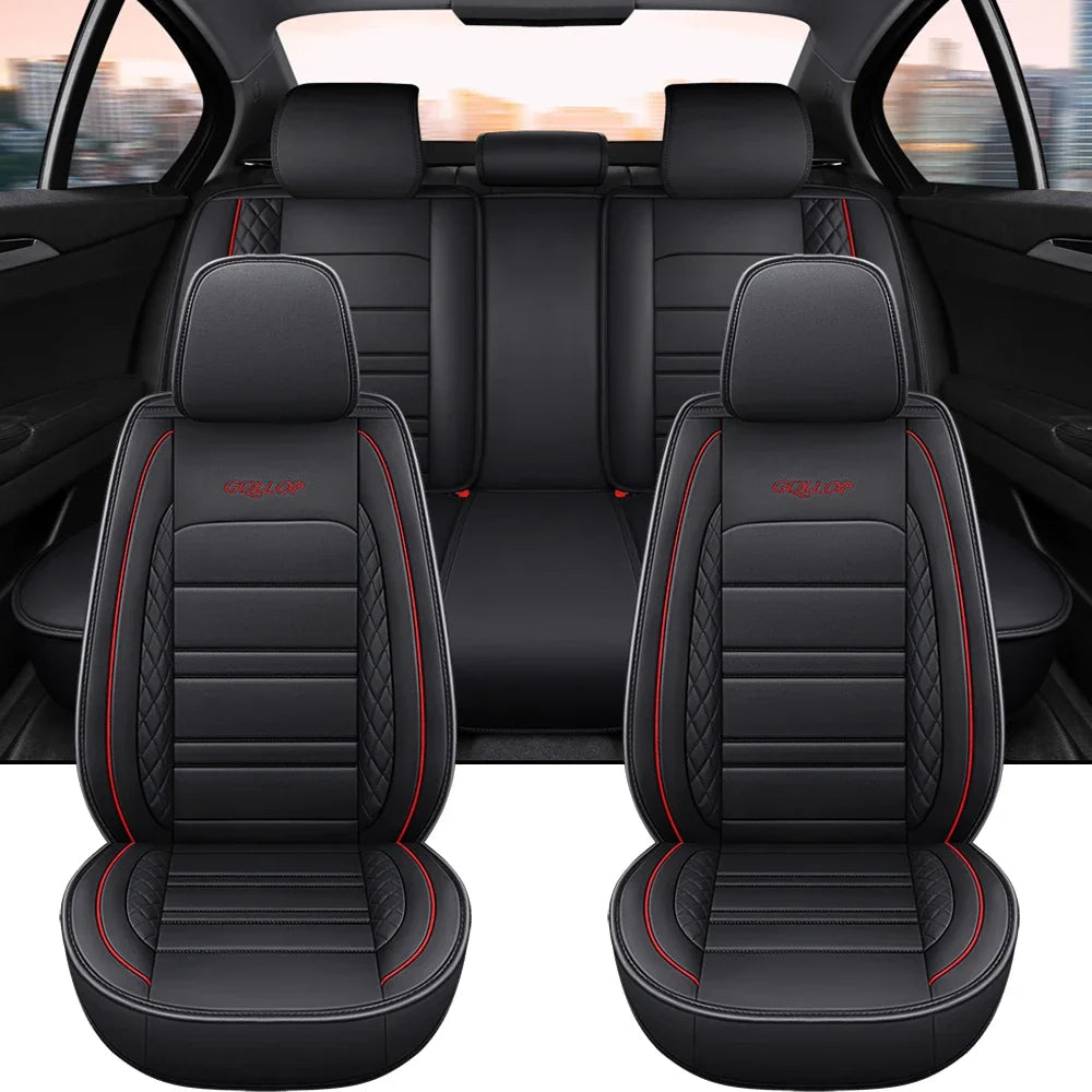 Housse de Siège Dacia Duster Renault Clio Fiat Panda - vue de face - Becquet Voiture