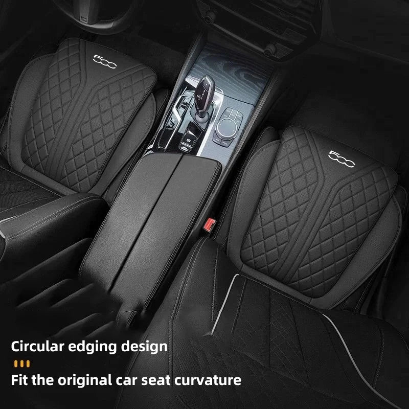 Seat Cover Fiat 500 Abarth 500C 500X 500L - three-quarter view - Becquet Voiture