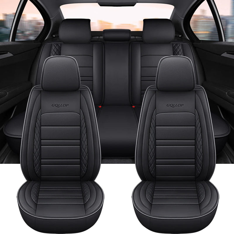 Sitzbezug Ford Focus Edge Explorer Fiesta C-MAX Leder - am Fahrzeug montiert - Becquet Voiture