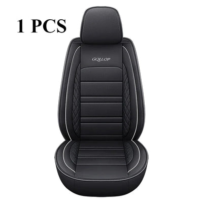 Housse de Siège Ford Focus Edge Explorer Fiesta C-MAX Cuir - vue de face 3 - Becquet Voiture