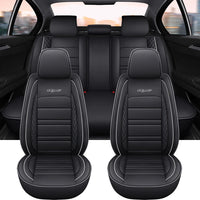Sitzbezug Ford Focus Edge Explorer Fiesta C-MAX Leder - Vorderansicht - Becquet Voiture