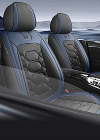 Housse de Siège Hyundai Tucson Kona ix35 Cuir PU - détail du montage - Becquet Voiture