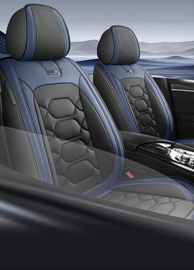 Housse de Siège Hyundai Tucson Kona ix35 Cuir PU - détail du montage - Becquet Voiture