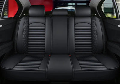 Housse de Siège Hyundai Tucson Santa Fe i30 Cuir PU - vue rapprochée - Becquet Voiture