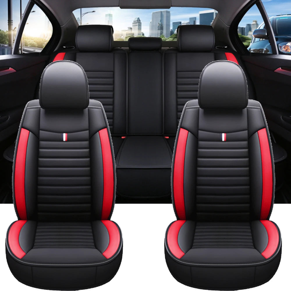 Housse de Siège Mazda CX5 Volvo Renault Clio Cuir PU - vue de face - Becquet Voiture