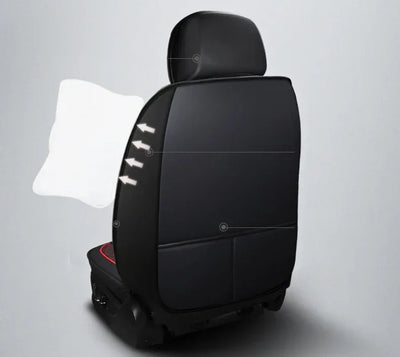 Housse de Siège Nissan X-Trail Teana Sentra Murano Cuir PU - installé sur véhicule 2 - Becquet Voiture