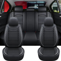 Nissan X-Trail Teana Sentra Murano PU Leather Seat Covers - side view - Becquet Voiture