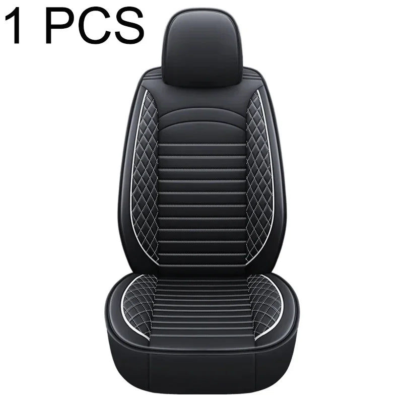 Nissan X-Trail Teana Sentra Murano PU Leather Seat Covers - close-up view 2 - Becquet Voiture