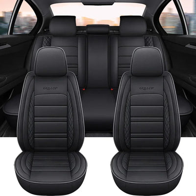 Housse de Siège Peugeot 206 308 407 508 2008 3008 Cuir PU - vue arrière - Becquet Voiture